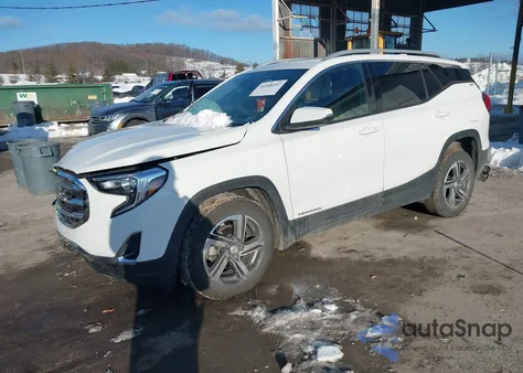 2020 GMC Terrain Awd Slt из США, поврежденный, VIN 3GKALVEVXLL243629